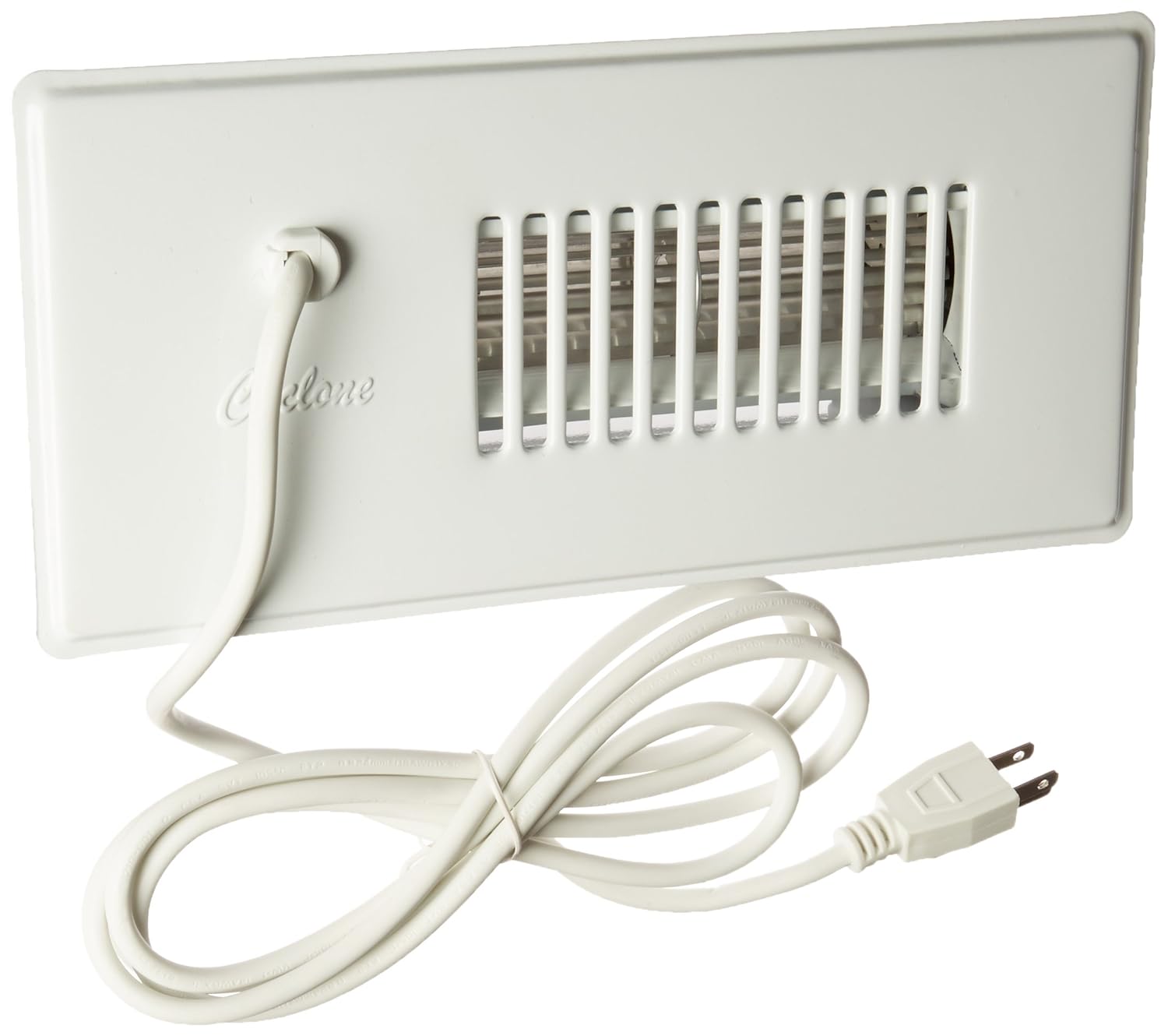 Cyclone 9004151 Automatic Register Booster Fan, CM-300w, Steel, White