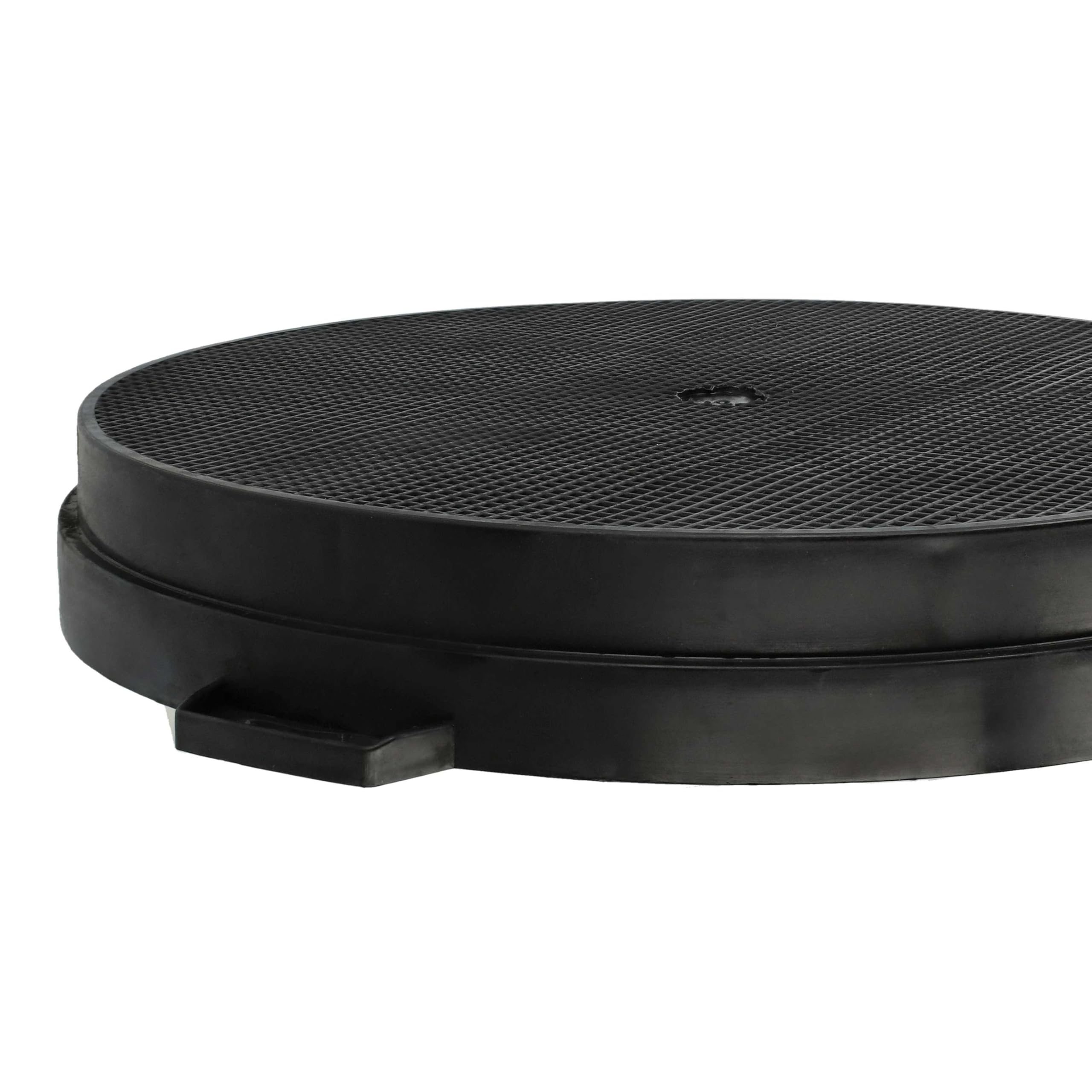 vhbw 10x filtro de carbón activado compatible con Baumatik TON6.1, STD6SS, STD6CSS, STD62, STD61W, STD61SS, STD61B, STD6.2 campanas cocina - 21 cm