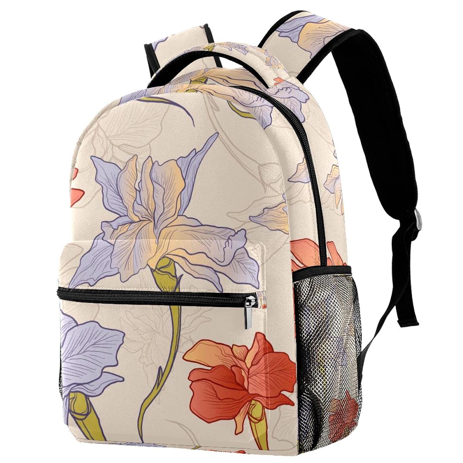 Sac à dos ordinateur camouflage vert imperméable avec dos ergonomique - 7