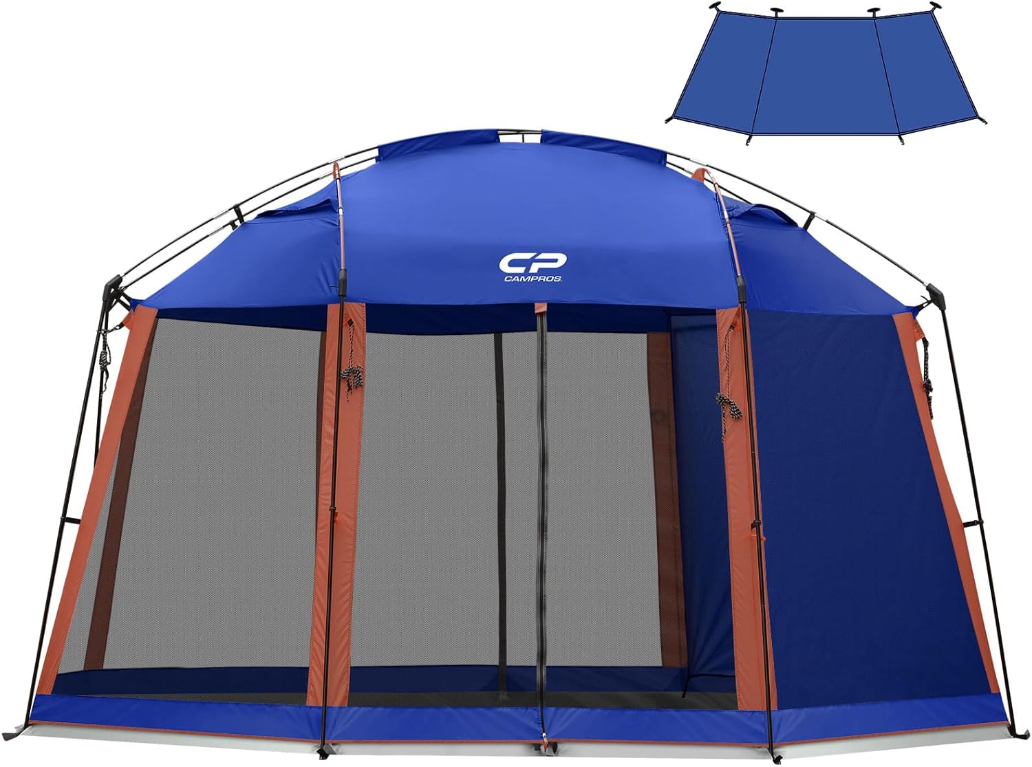 Campros CP Screen House 13x13 ft Tent with UV 190T Top