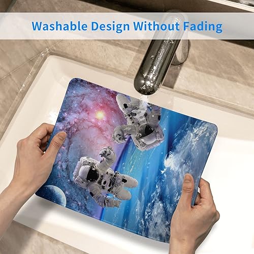 Miniatura 6 de Astronauta Planet Mouse pad Durable Non-Slip Natural Rubber Base pad Suitable for Game Players Home Office Work and Study