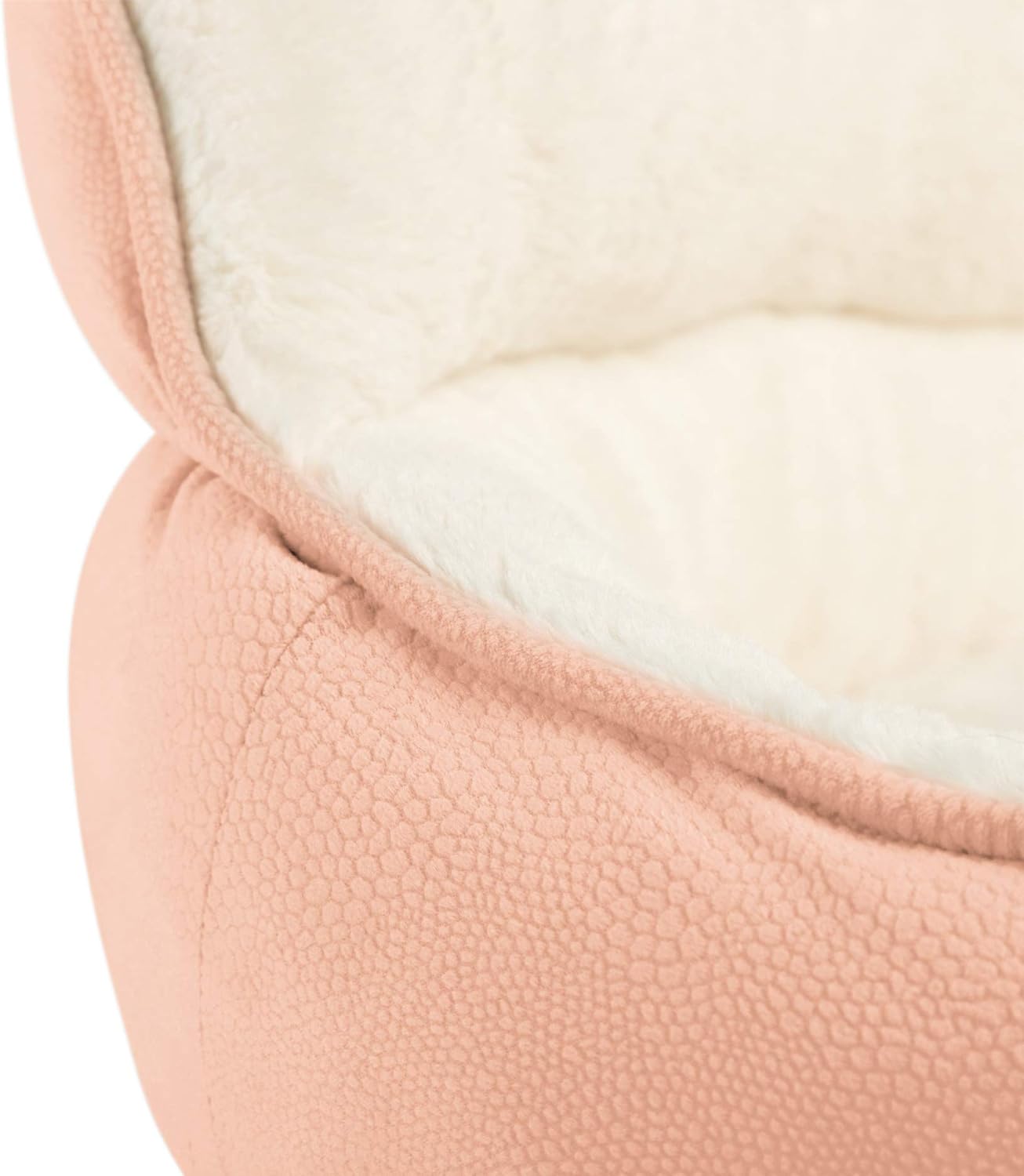 Best Friends by Sheri Pet Throne Rose Jumbo Round Orthopedic Cat and Dog