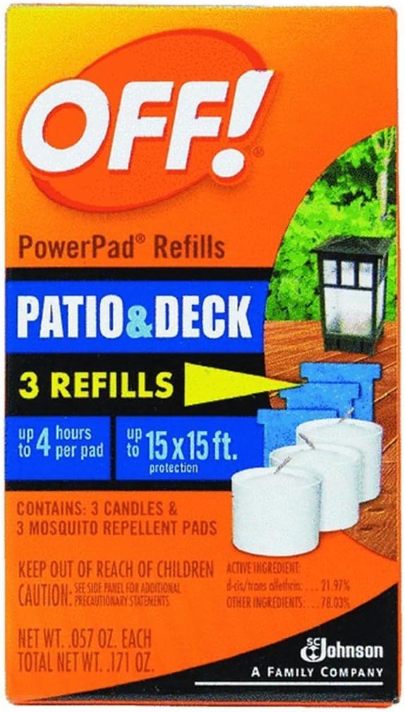 OFF! Lamp/Lantern Refill 3 Units