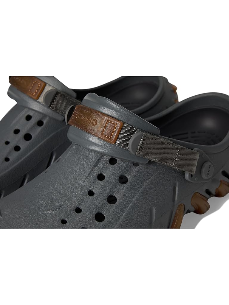 Gray Crocs Echo Gum Ro Clogs