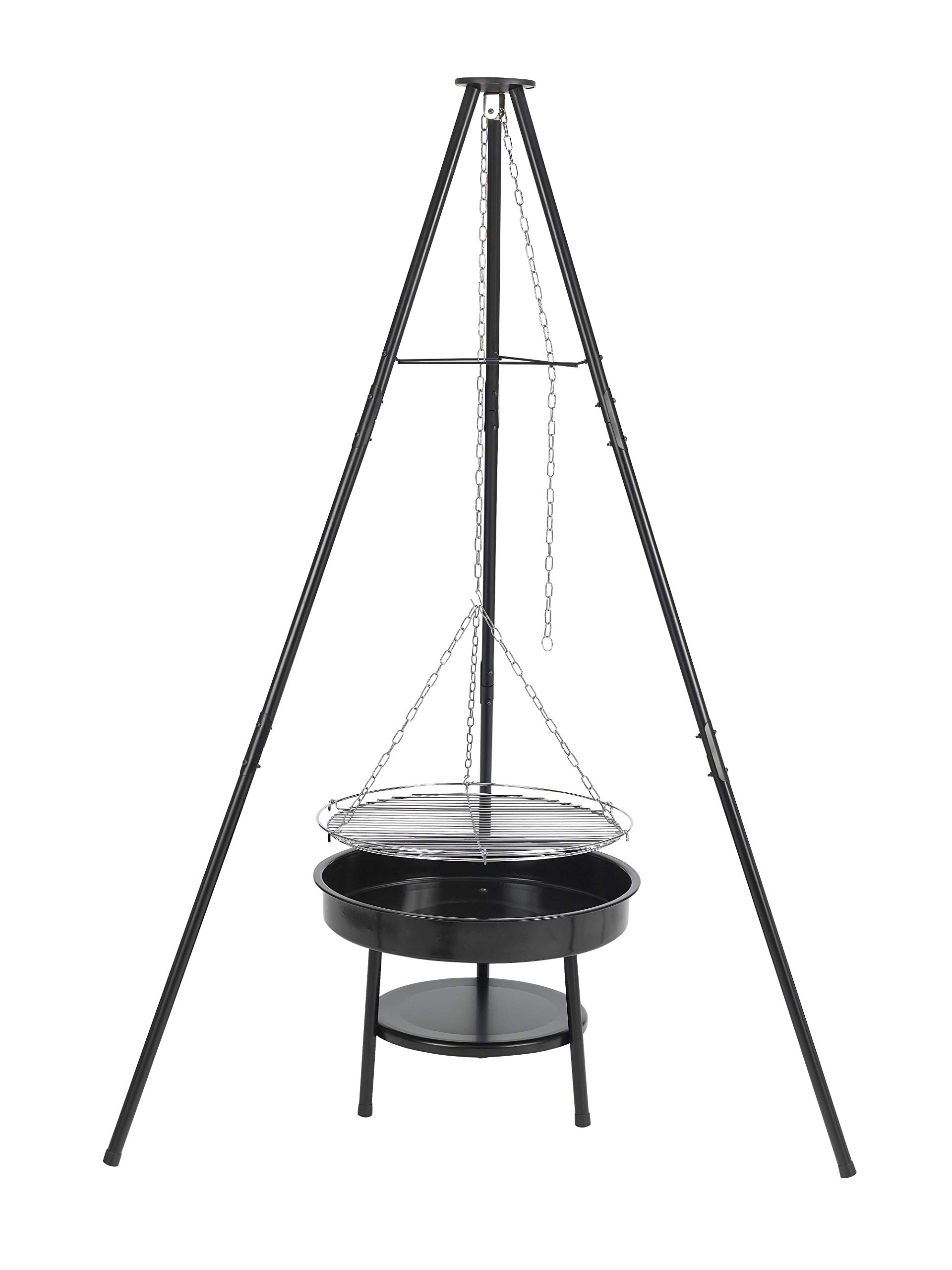 tepro Holzkohlegrill Schwenkgrill Cary, Grillfläche: ca. 46,5 cm Ø