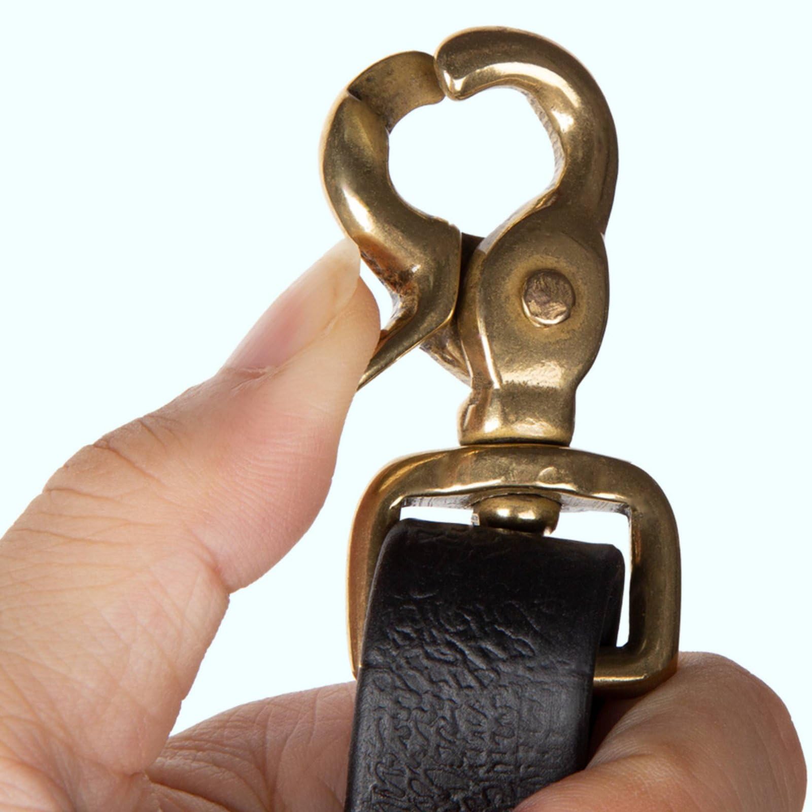 Maniglia di per Equitazione Cinghia da Sella Cinghia di Presa Maniglia di Sostegno in Cuoio con Clip Forti per Supporto in Montaggio E Guida Adatta per Allievi Esercizi Quotidiani , Nero