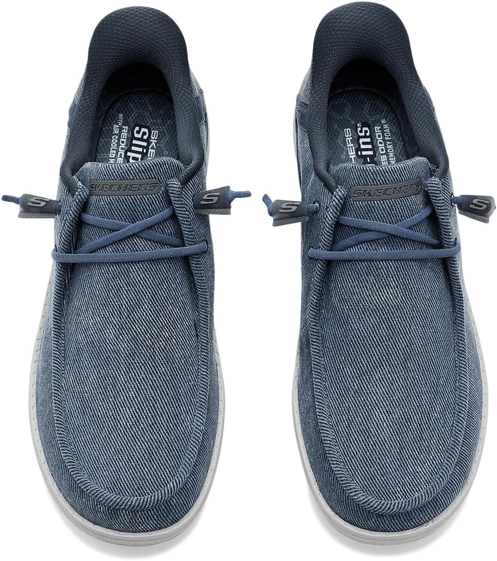 Skechers Men's Streetwear Melson - Coronado Moc Toe Bungee Lace Slip-Ins - Image 2