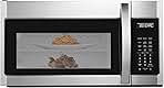 BLACK+DECKER EM044KB19 Over The Range Microwave Oven with One Touch, 1000 Watts, 400 CFM and Auto Cooking, OTR 1.9 Cu.ft