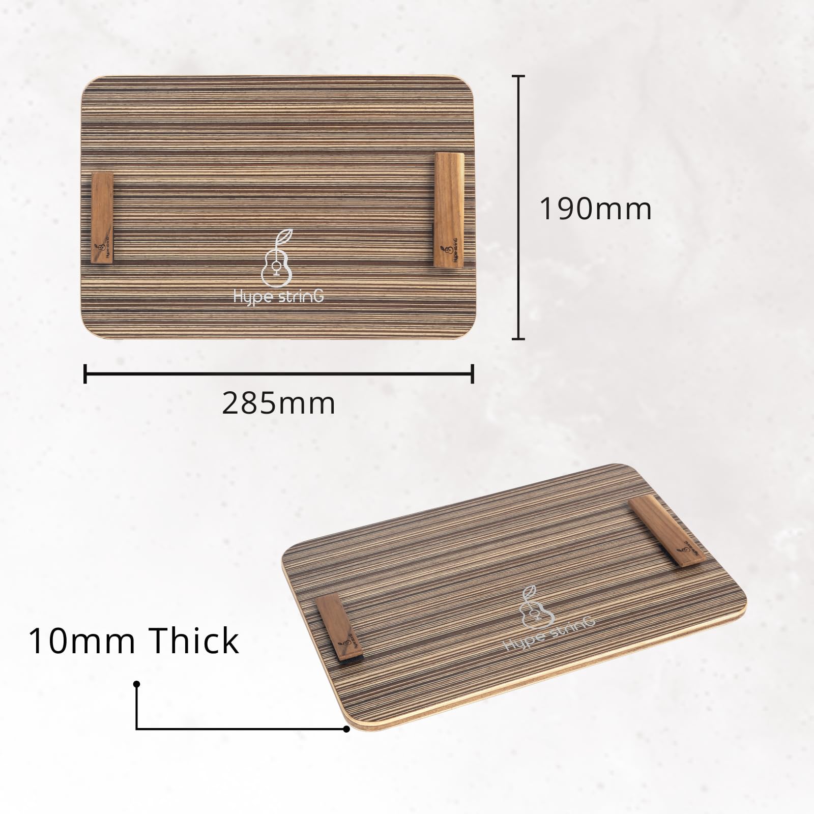 Hype String Travel Cajon – Lap Cajon SnareX, Ultra-Thin 10 mm with Snare & Clap Sounds | Portable Percussion Instrument for Practice, Travel & Live Performance - Image 6 thumbnail