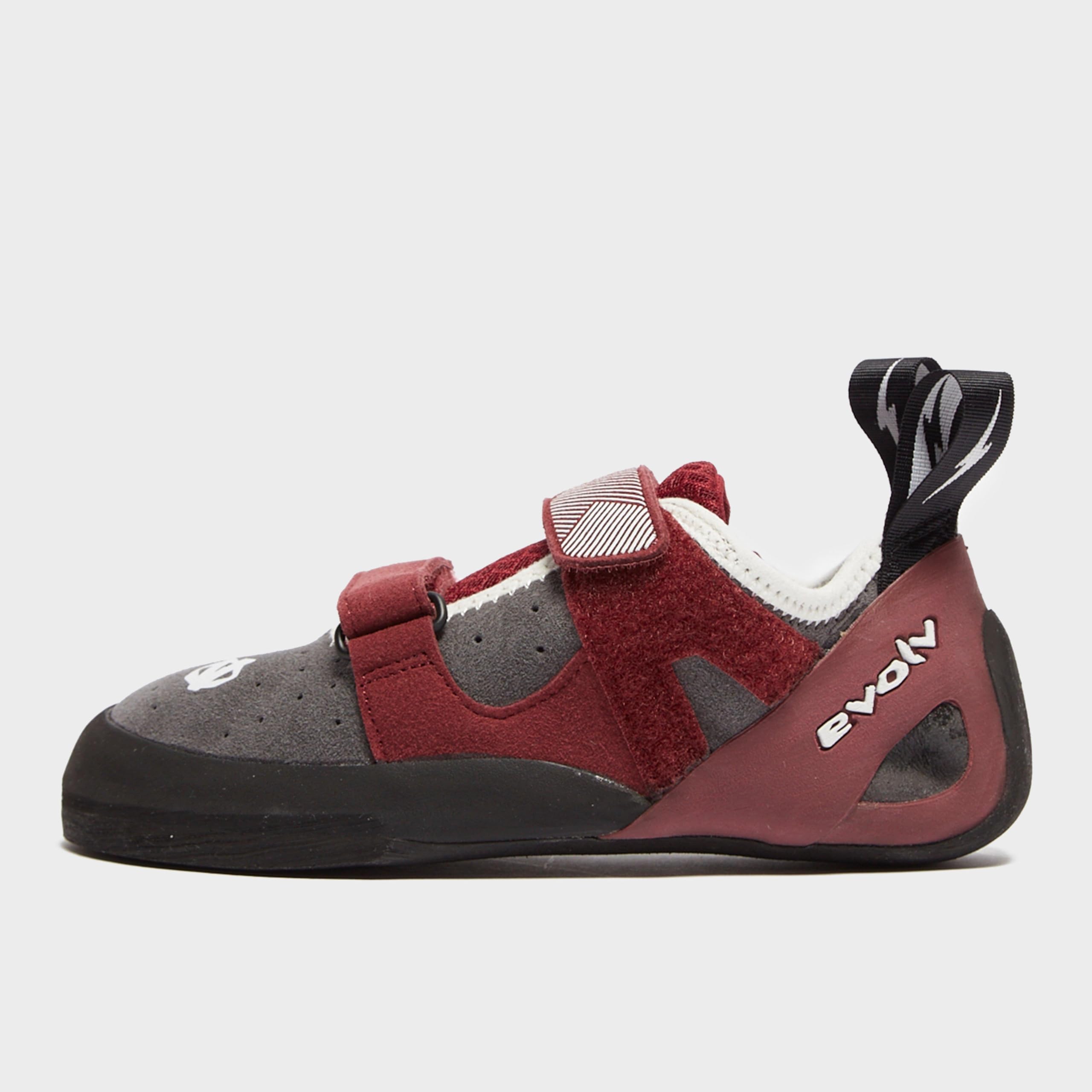 Evolv Elektra Climbing Shoe - Women's Merlot/Gray 4
