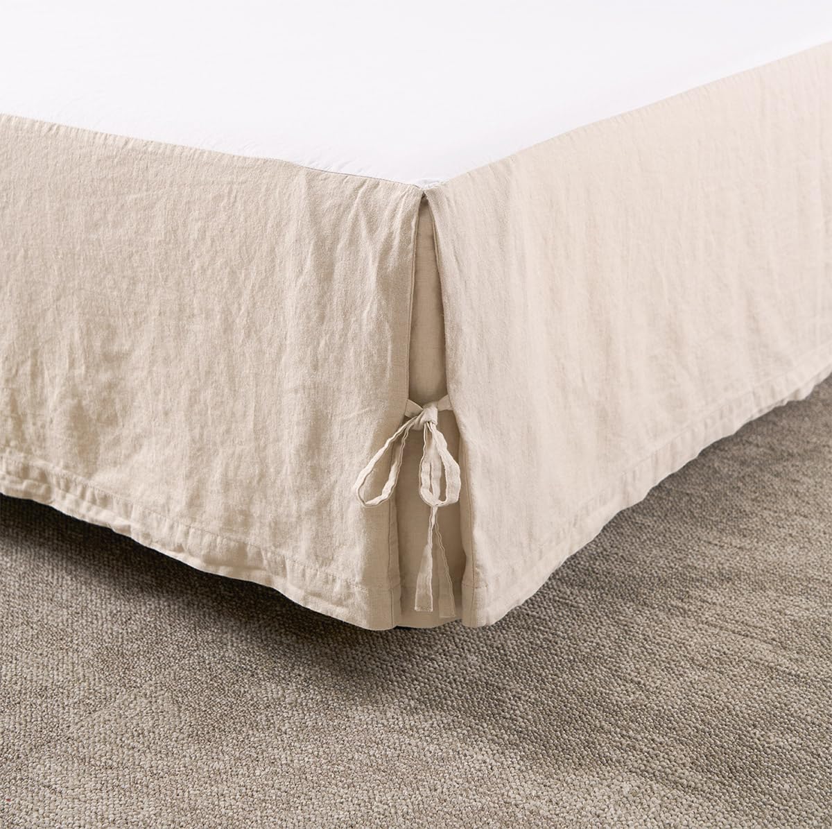 Olivier Desforges Cache Sommier Casper Naturel 80 X 200 cm