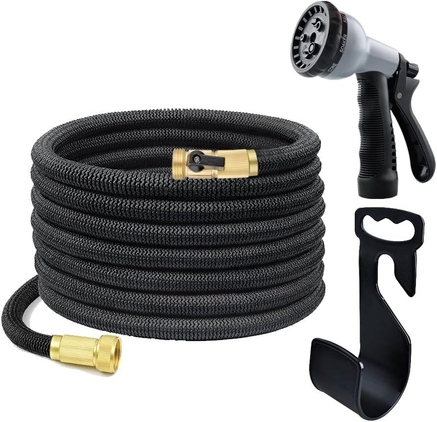 Kamlif Expanding Garden Hose with Hanger, Expandable