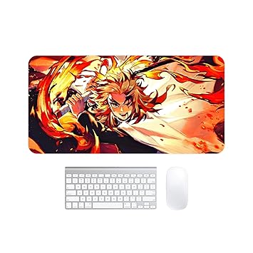 Premium And Anime Extended Mouse Pad, Large Premium Desk Mat Anti Skid Rubber Base For Desktop Laptop Pc Office Gaming (Design-15)