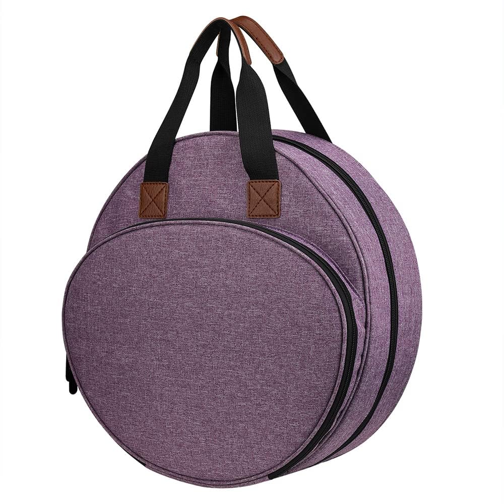 Sac broderie Sarini pour transporter vos fils et cerceaux en voyage