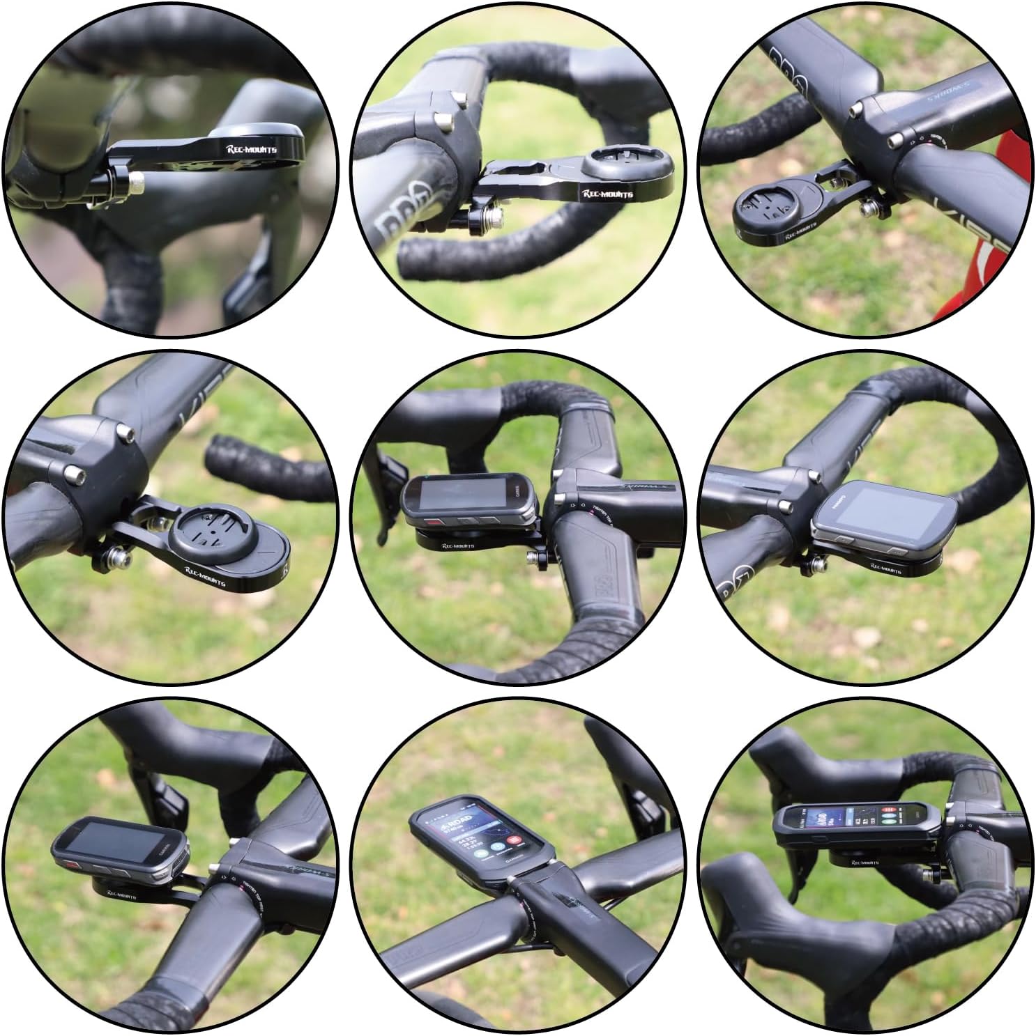 (N7) ガーミン/CYCPLUS 用 コンボマウント(タイプ2 GP-K400A+GP-C 【Regent】