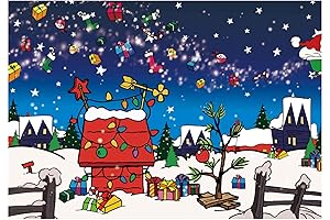 Allenjoy Christmas Backdrop for Pictures