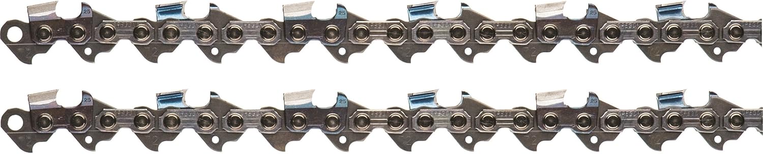 2 Pack, OREGON 72LPX072G 72 Drive Link Super 70 Chisel Chain, 3/8-Inch