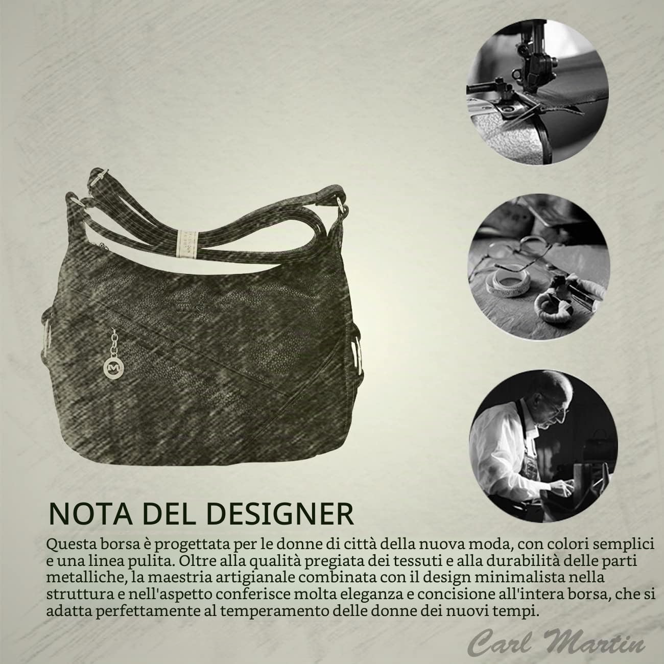 NICOLE&DORIS Donne Borse Borsa a tracolla Borsa Messenger Borsa a tracolla PU