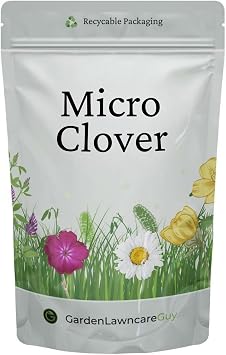 Micro Clover Seed UK - Small Leaf White Clover Seed for Sowing, Soil Improver and Ground Cover Crop Trifolium Repens Pipolina