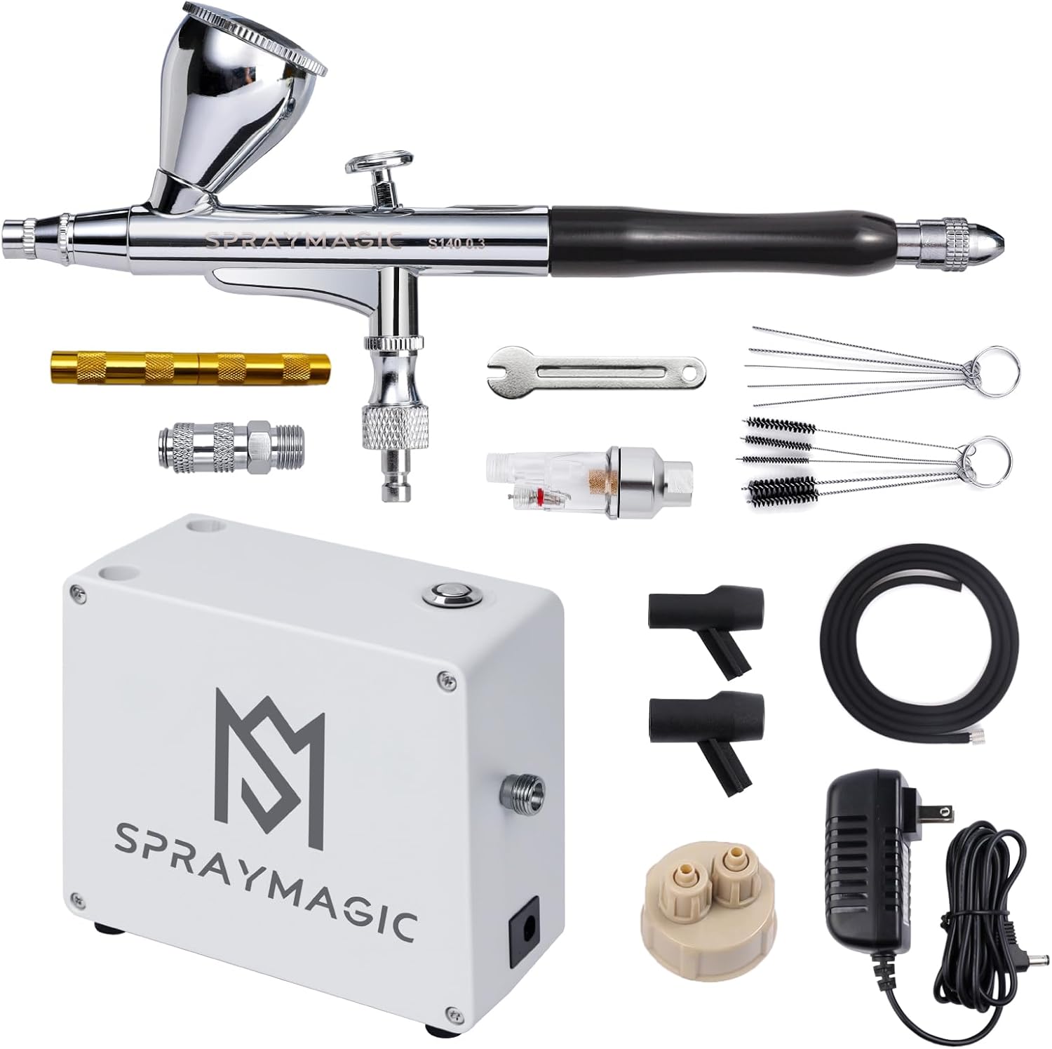 Airbrush Kit with Air Compressor