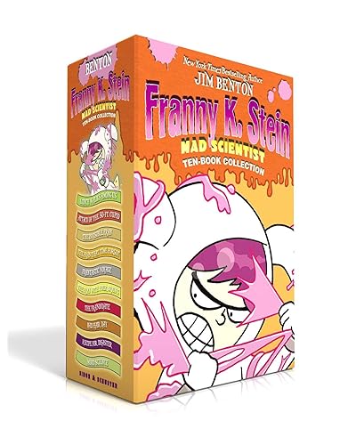 Franny K. Stein, Mad Scientist Ten-Book Collection (Boxed Set): Lunch Walks Among Us; Attack of the 50-Ft. Cupid; The Invisible Fran; The Fran That ... Hair Day; Recipe for Disaster; Mood Science