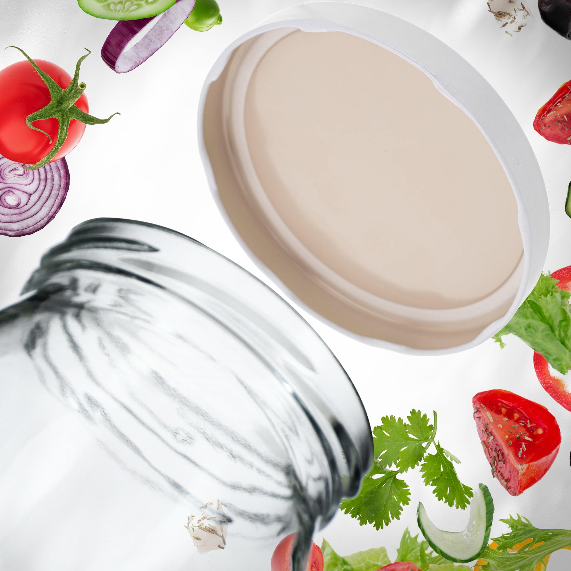 Pullmer Lot De 10 Couvercles à Visser Pour Bocaux De 82 Mm - Mélange De