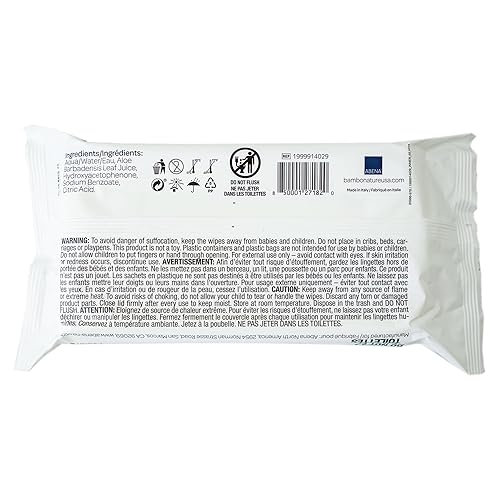 Miniatura 4 de Bambo Nature Toallitas para bebés de base biológica certificadas por la USDA, 64 unidades