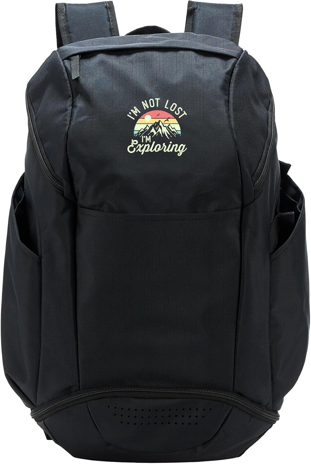 I'm Not Lost, I'm Exploring Camping Hike Vintage Sunset Sport Backpack