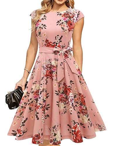 Women's Cocktail Dresses, Formal Wedding Guest Modest Church Vintage Tea