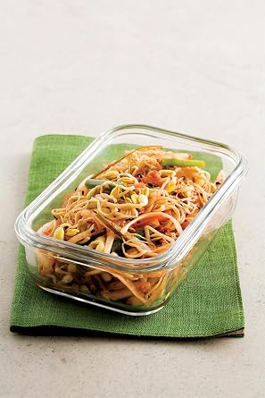 GLASS LOCK 1000ml Rectangular Food Container, 1 EA