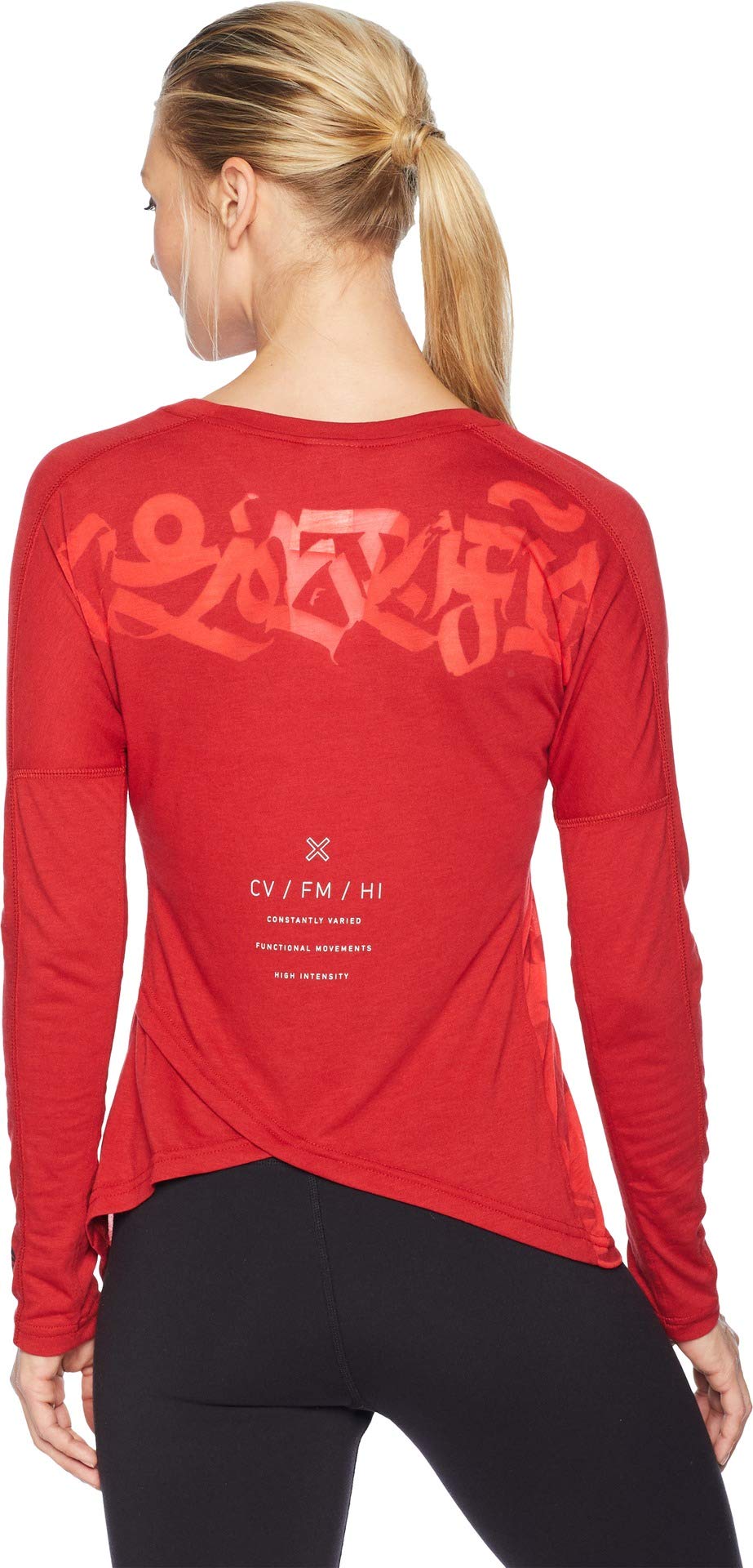 Reebok Damen Crossfit Burnout Long Sleeve Tee Langärmelig (1er Pack)