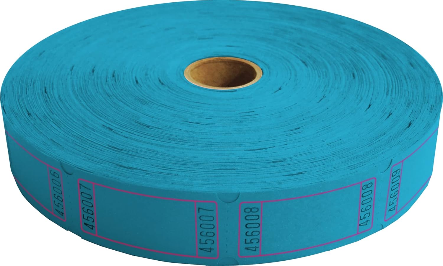 8 Pack Blank Roll Tickets - 2000 Tickets per Roll (16,000 Total), Assorted Colors for Raffle, Carnival, Auction, Fundraiser, Bingo or Drink Events