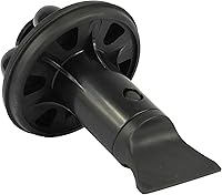 Vista 2 de Danco 10768A Disposal Genie II Filtro y Tapón para Eliminación de Basura, Protector de Salpicaduras para Fregadero de Cocina con Raspador de Negro