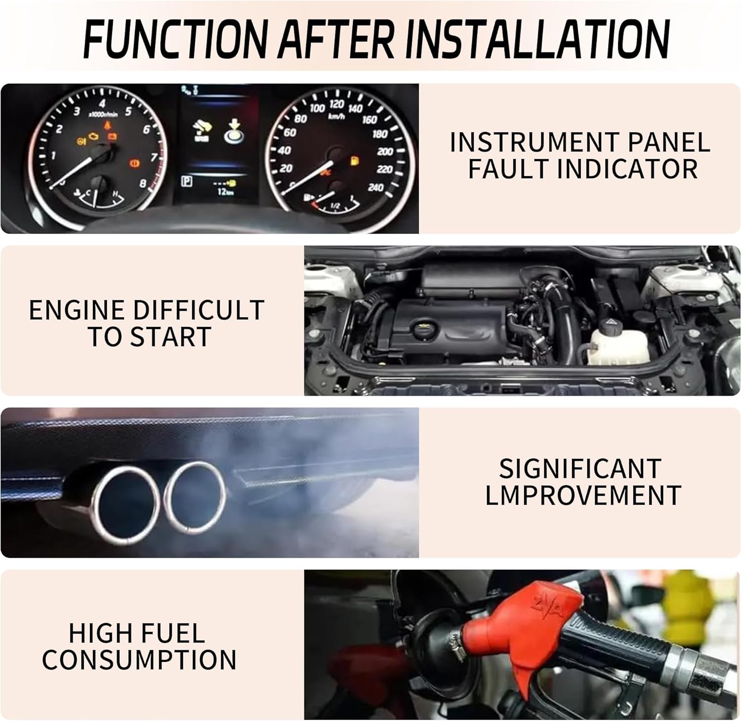 2Pcs Oxygen Sensor Upstream & Downstream 234-4011 234-4098 Compatible for 1997-2001 Honda CR-V 2.0L 4WD, Compatible for 1999-2000 Honda Civic 1.6L DOHC