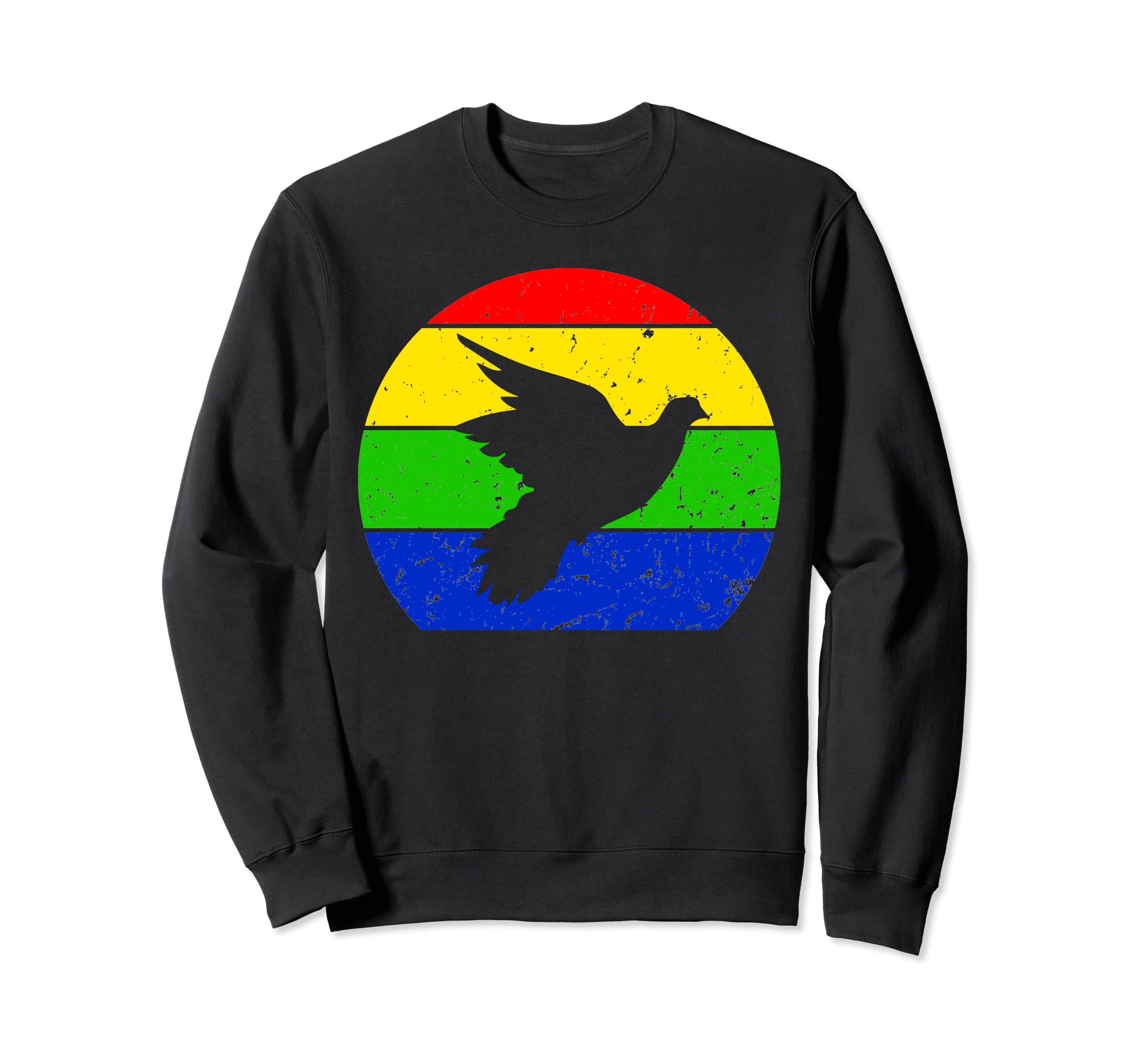 Dove Vintage Cool Dove Bird Lover 80s 90s Style Sweatshirt