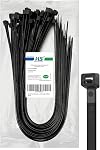 HS Long Zip Ties Heavy Duty 30 Inch Zap Straps UV Resistant 175 LBS Loop Strength Plastic Large Cable Ties 50 Pack,Black