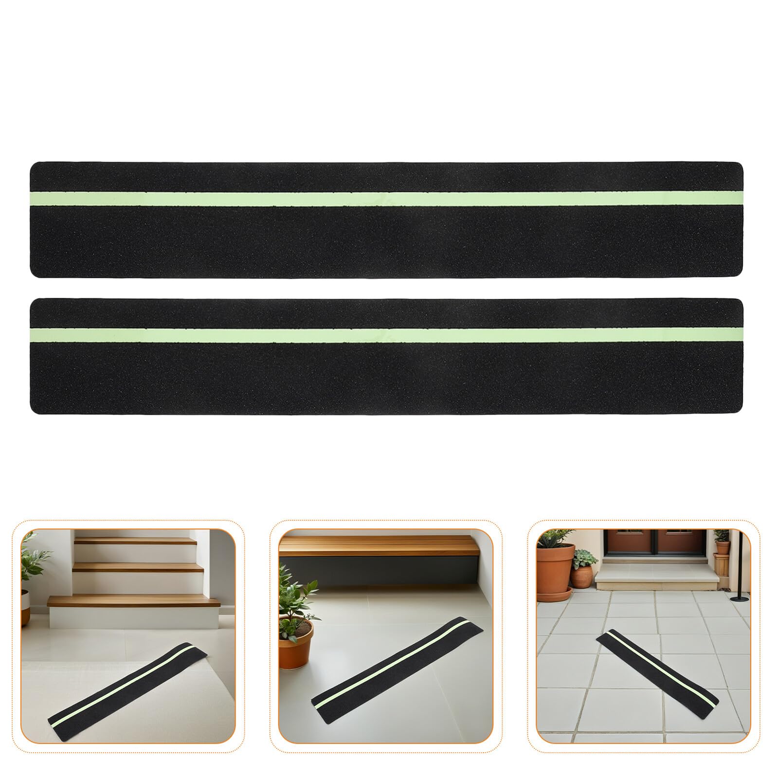 10 Pièces Ruban Antidérapant Autocollant pour Escaliers Intérieur et Extérieur Bandes Antidérapantes Texturées pour Sols Humides Adhérence Maximale et Sécurité Polyvalente