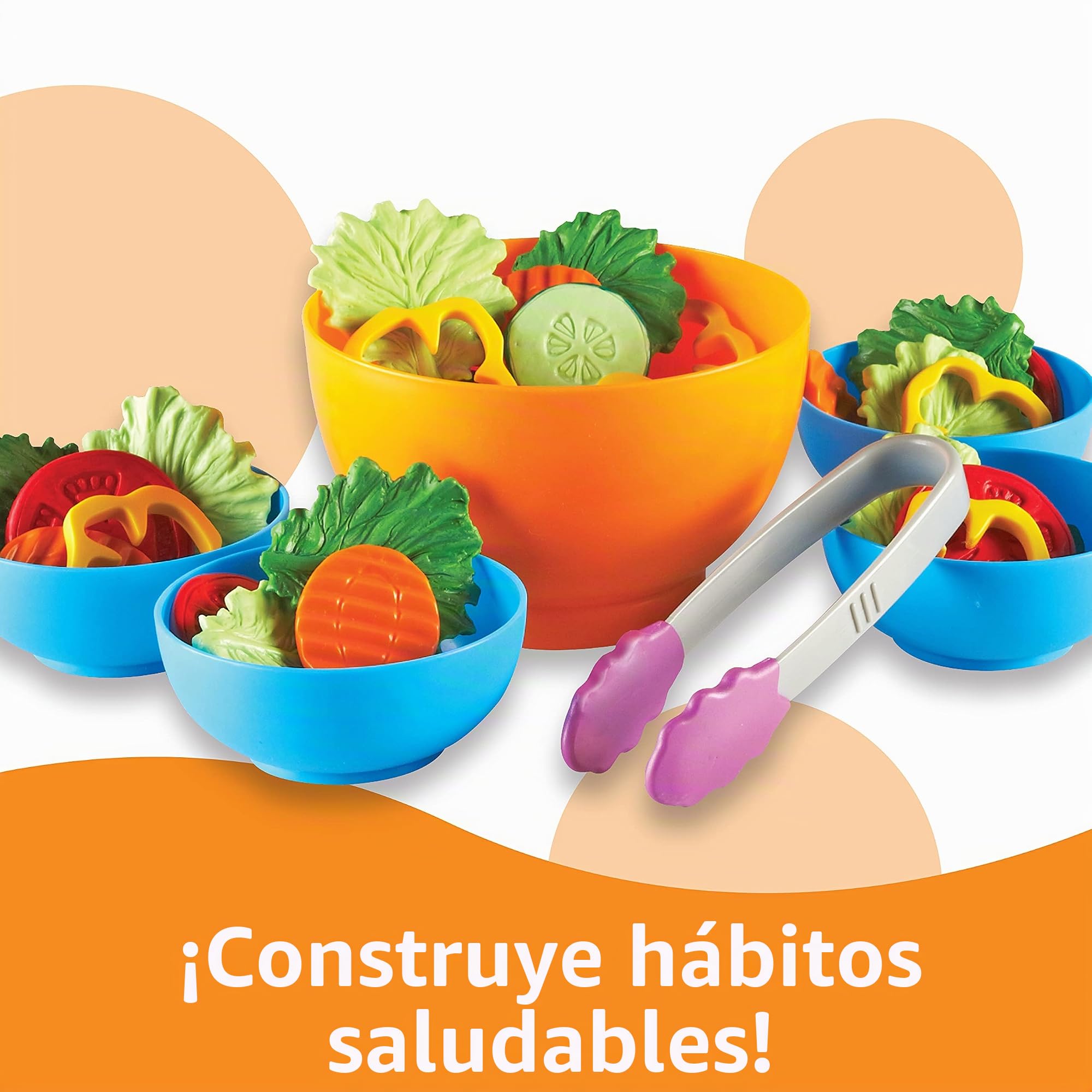Learning Resources Kit de Ensalada Fresca de la Huerta New Sprouts