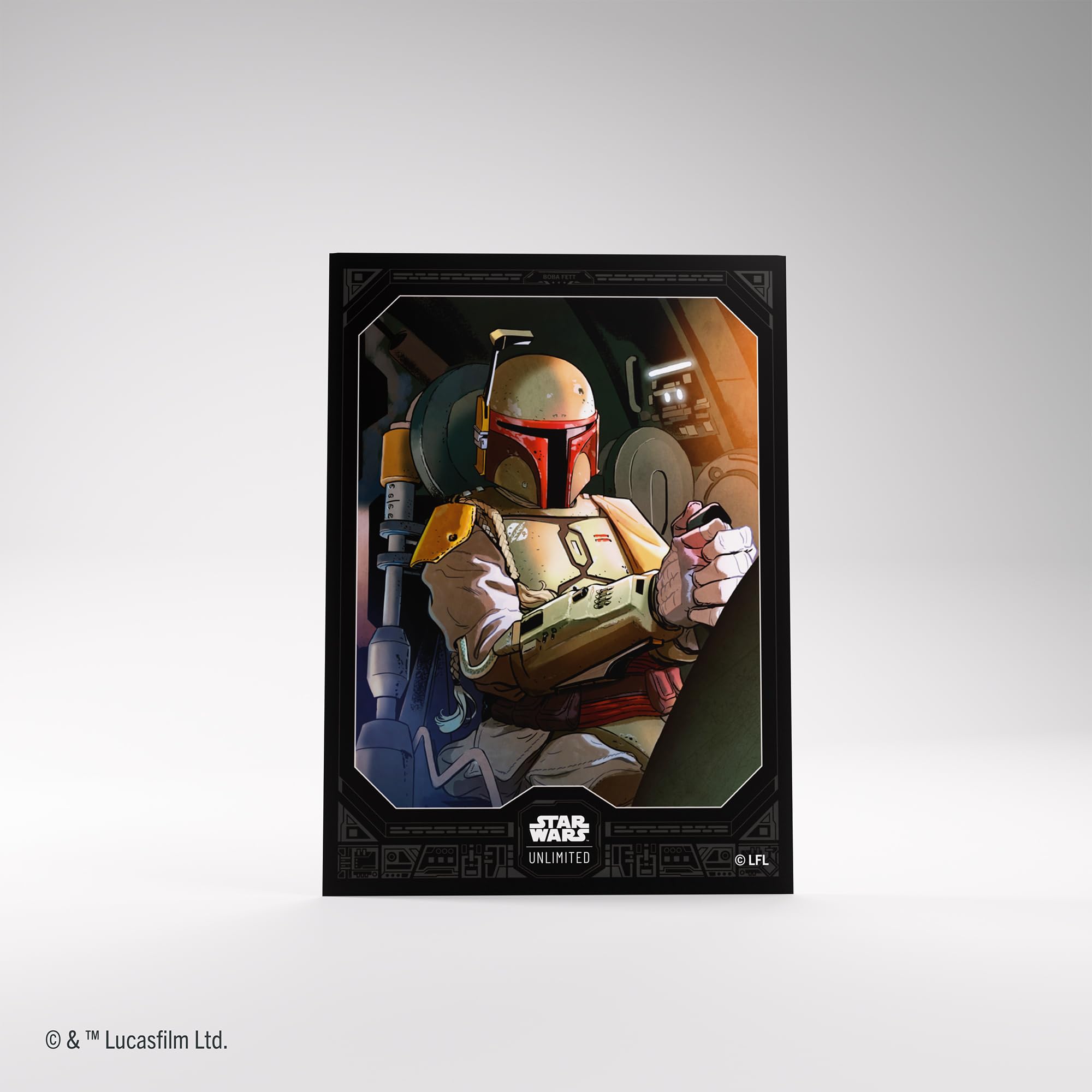 Amazon.com: Star Wars Unlimited Boba Fett Art Sleeves