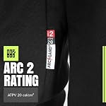 Pioneer FR Black Hoodie For Men - Heavyweight 100% Cotton - Class 1 | Flame Resistant ARC 2 Rated Zip-Up - 23 cal/cm - 2 pockets - Detachable Hood