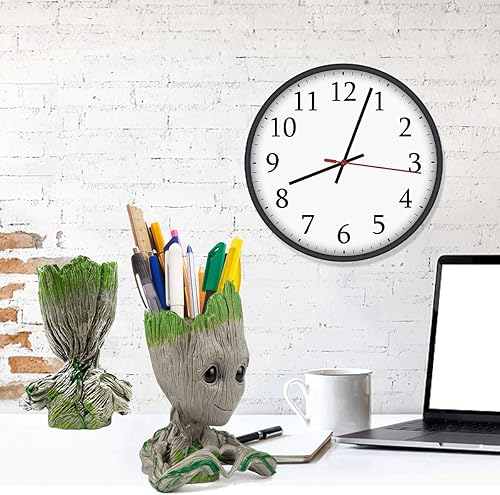 Miniatura 6 de Groot - Maceta para suculentas, 6 x 4 pulgadas, para plantas de interior, decoración de jardín, escritorio, soporte para lápices Groot para niños,