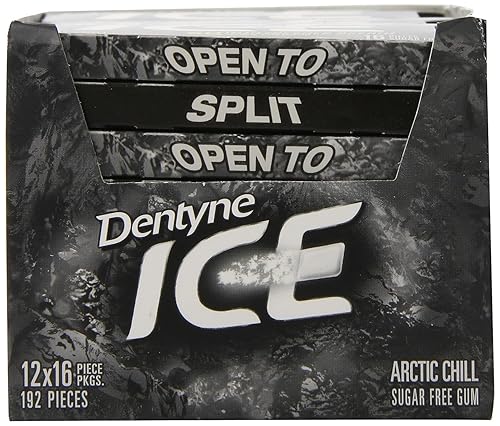 Miniatura 3 de Dentyne Ice - Goma de mascar sin azúcar Arctic Chill16 piezas, 12 unidades (192 unidades en total)
