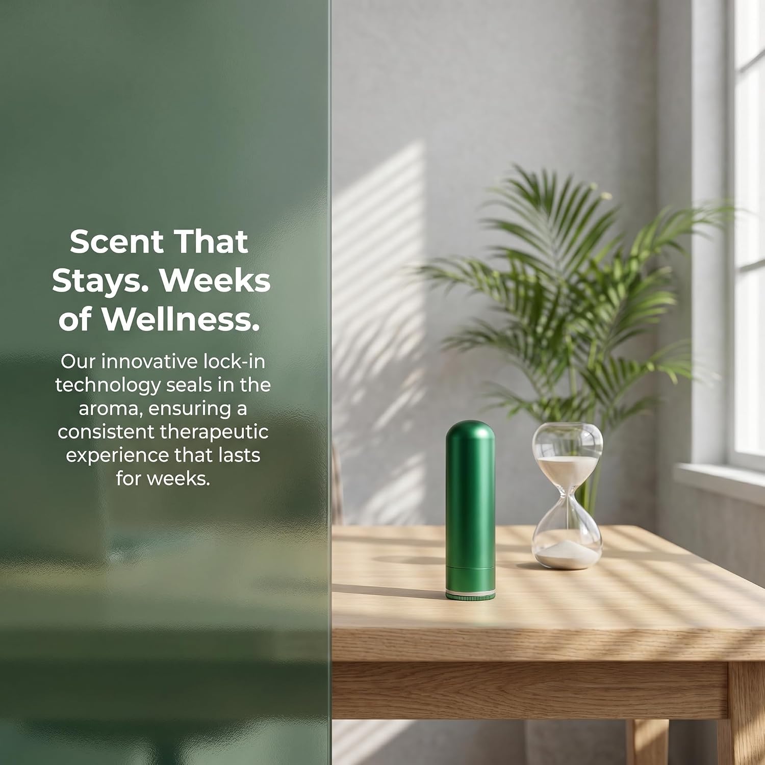 Nasal Inhaler for Essential Oils, Leak-Proof Aluminum Metal Stick image 5