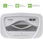 Aurora AU1232XA Anti-Jam 12-Sheet Crosscut Paper/Credit Card Shredder with 5.2-Gallon Wastebasket (White/Semi Translucent Blue)