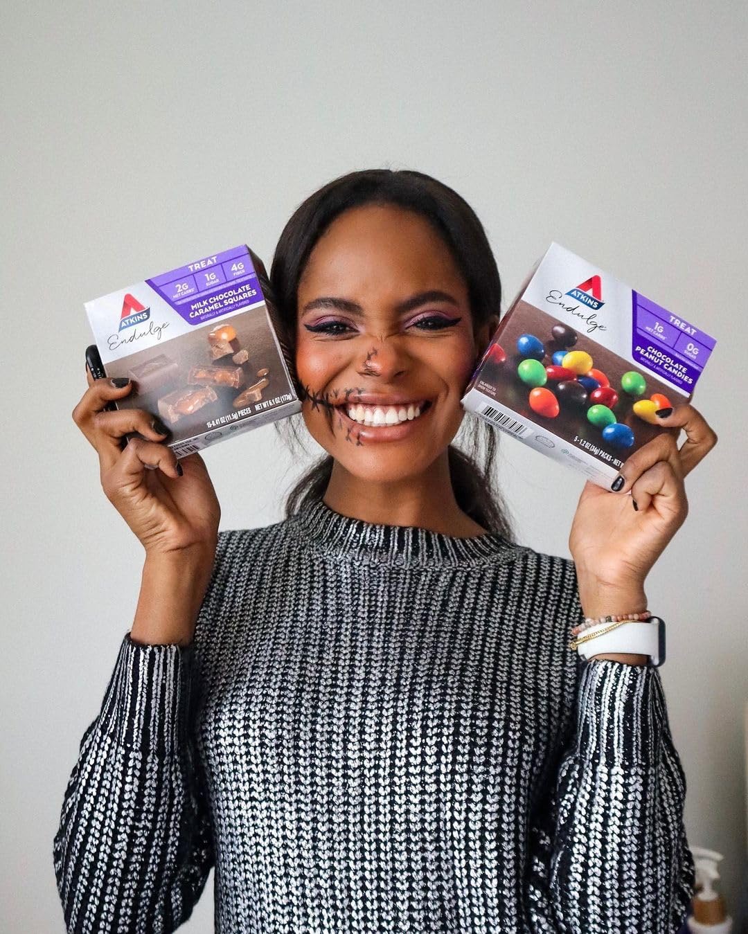 Atkins Endulge Chocolate Peanut Candies, Dessert Favorite, 0g Sugar, 20 Count