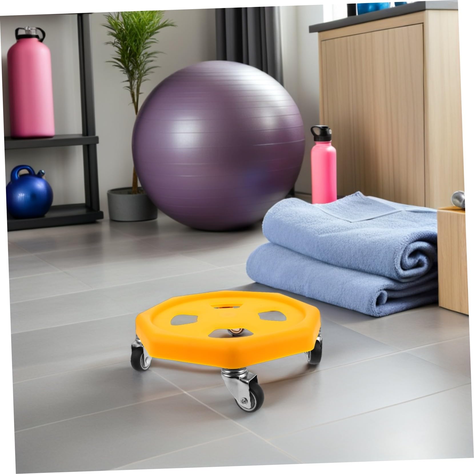 Disco Deslizante para Abdominales Equipo De Fitness Discos Deslizantes para Entrenamiento De Central Rueda De Ejercicio