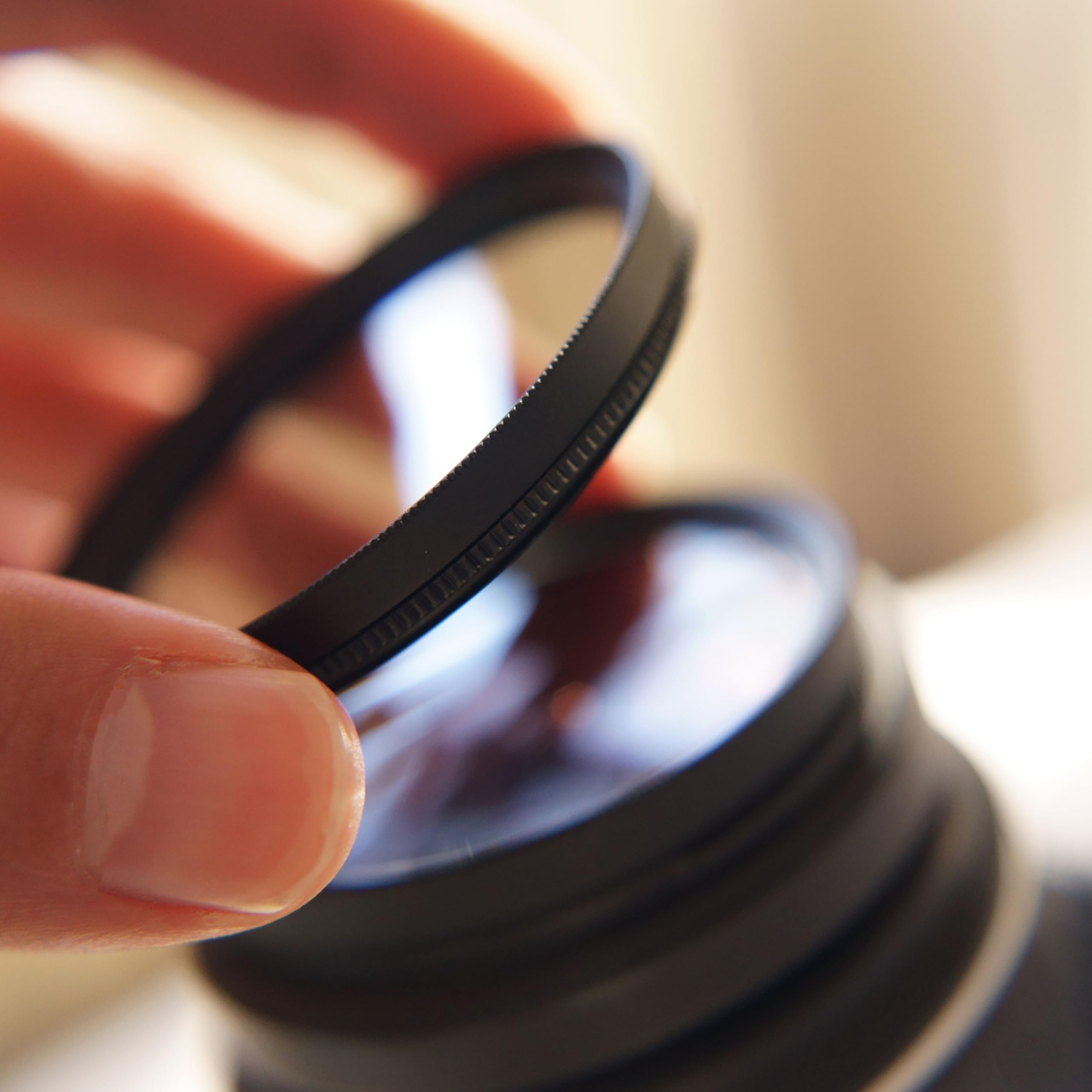 Step-Up Ring Aluminium 62-67mm Compatible Canon Sony Nikon Fujifilm