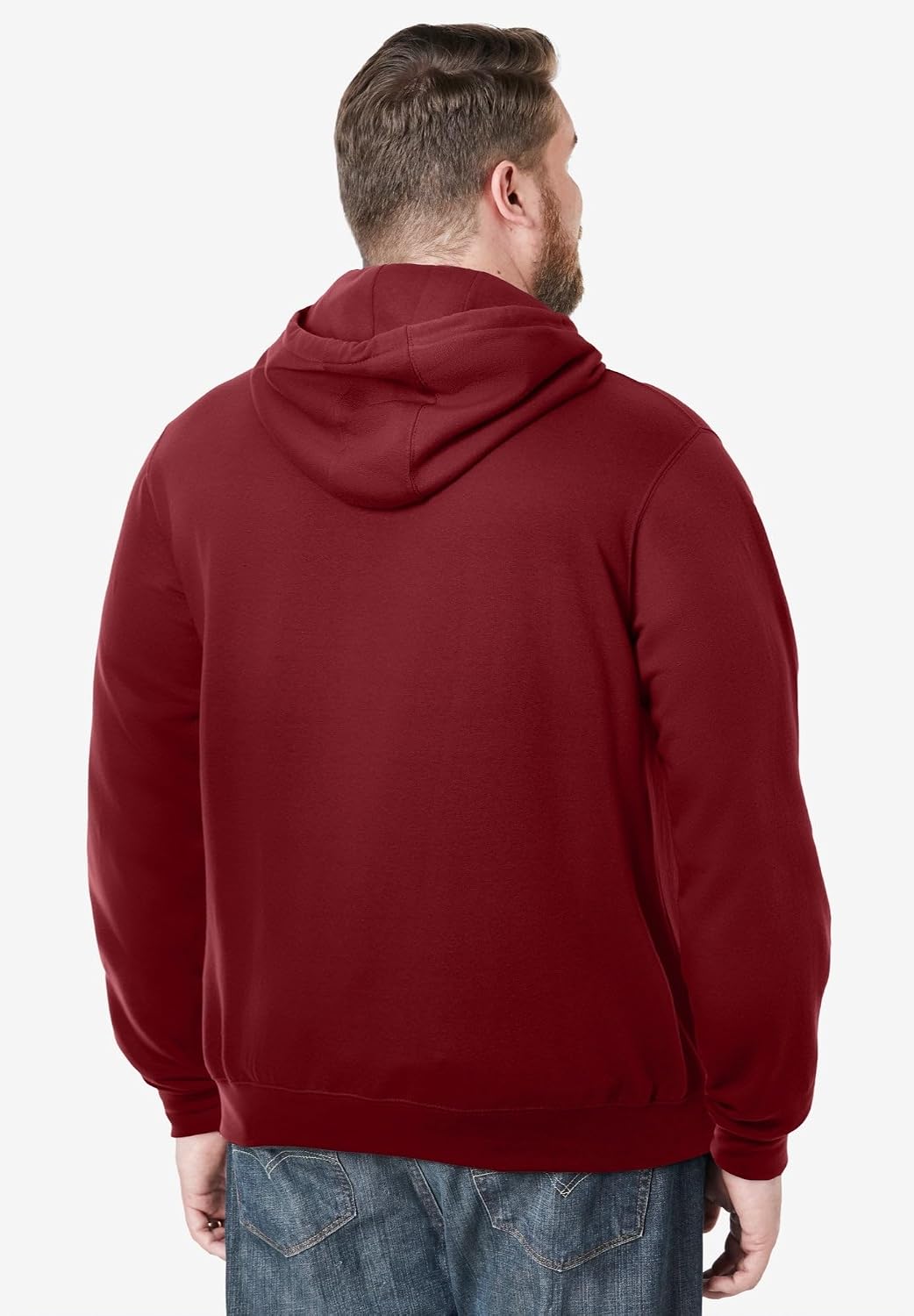 KingSize Men's Big & Tall Tall Ultra-Comfort Fleece Pullover