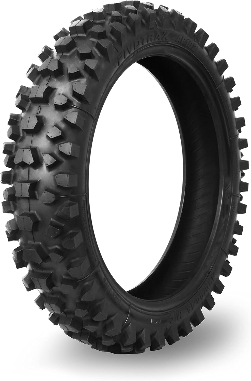 PIVOTRAX AP102 Motocross Rear Tire - Size: 100/90-19 (4.10x19), Type: Offroad, Application: Intermediate, Load Rating: 57, Speed Rating: M, Rim Size: 19 Fit Surron Ultrabee