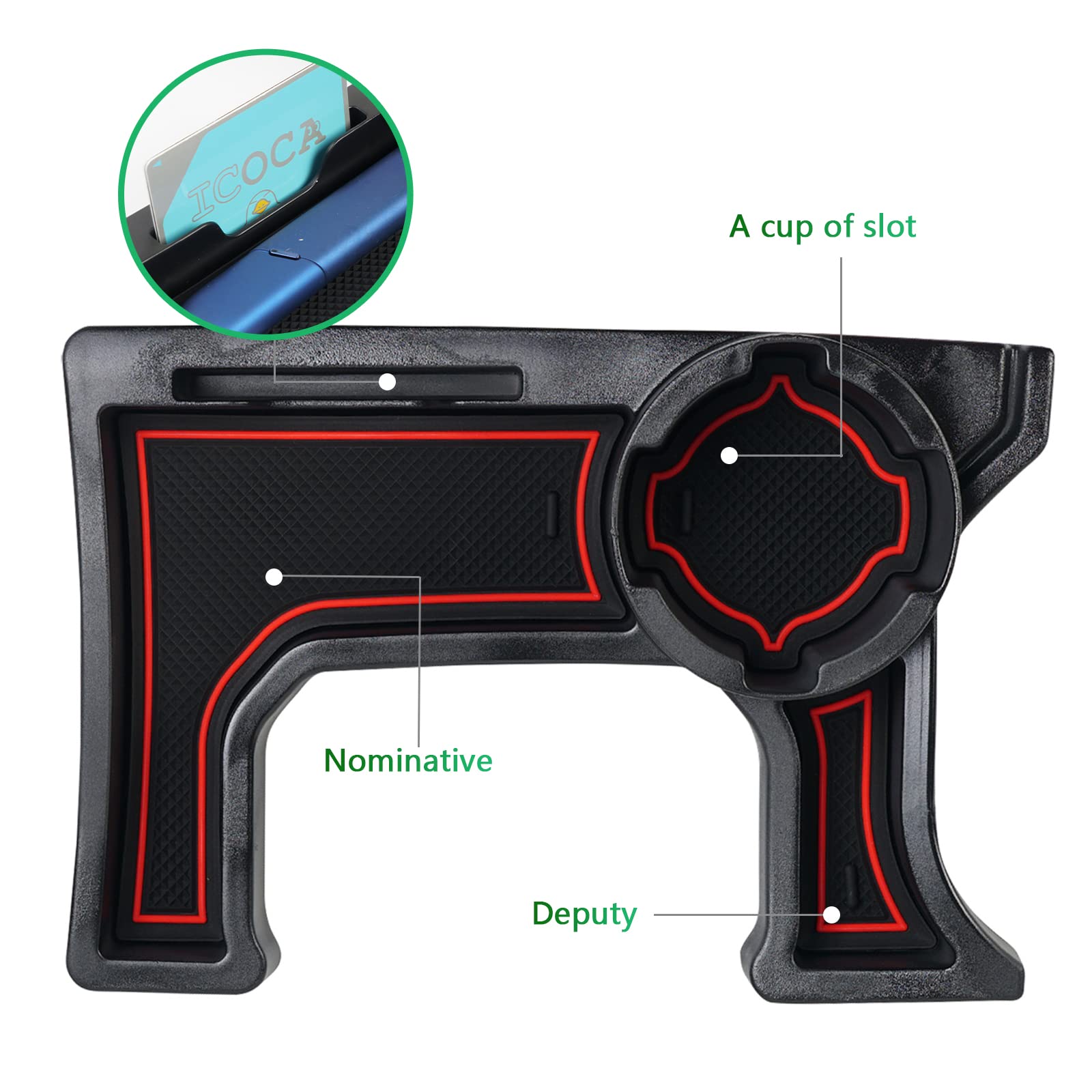 Ablagebox Auto YEEPIN Mittelkonsole Armlehne Für Suzuki Jimny JB74/JB64 2018-2025 - Zusätzliche Ablagebox, Anti-rutsch JB74 JB64 Innenaustattung